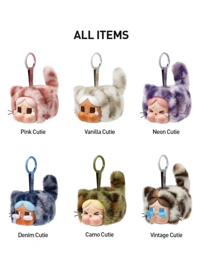 CRY BABY 100% أصلي سلسلة كراي بيبي وايلد بات كيوتي تمثال بلاستيكي محشو قلادة صندوق مفاجآت فردي - Image 4