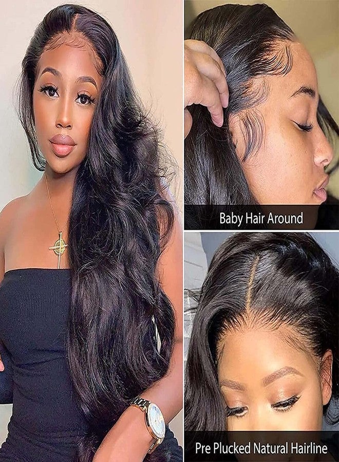New You NewYou 32 Inch Body Wave Glueless Wigs Human Hair 4x4 Lace Closure Wigs 200 Density Lace Front Wigs Human Hair for Women - Image 5