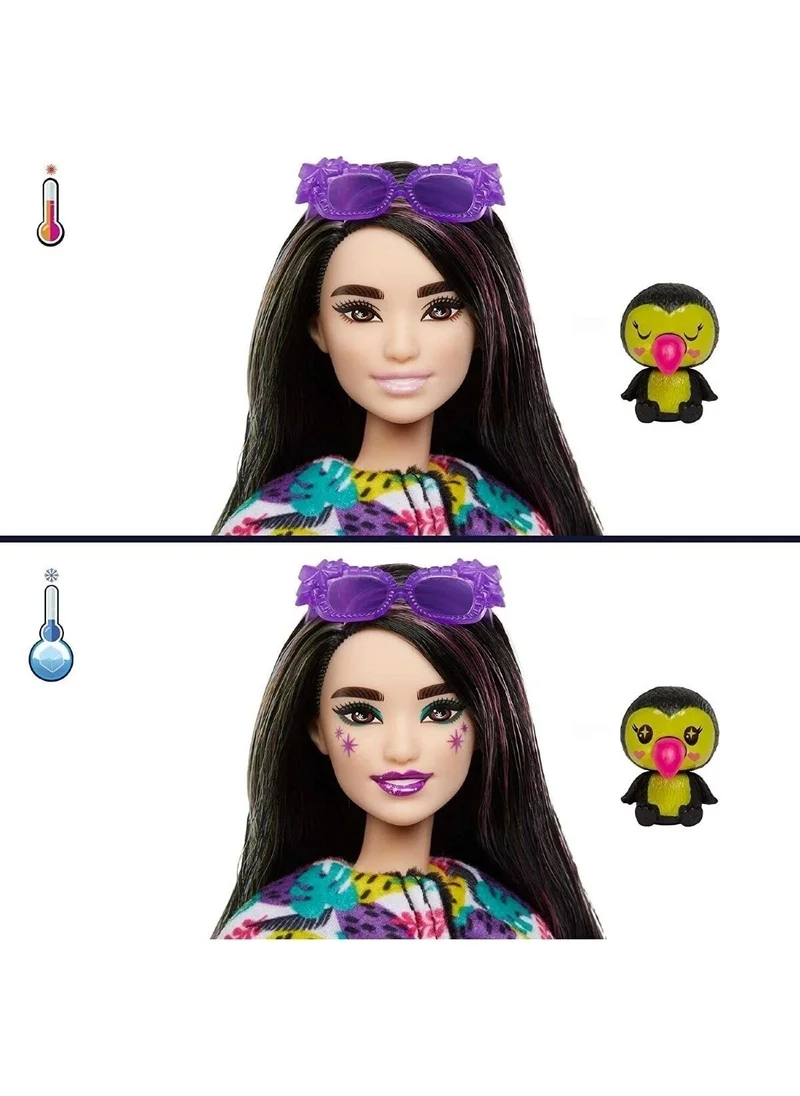 Barbie Cutie Reveal Tropical Forest Series Dolls Toucan