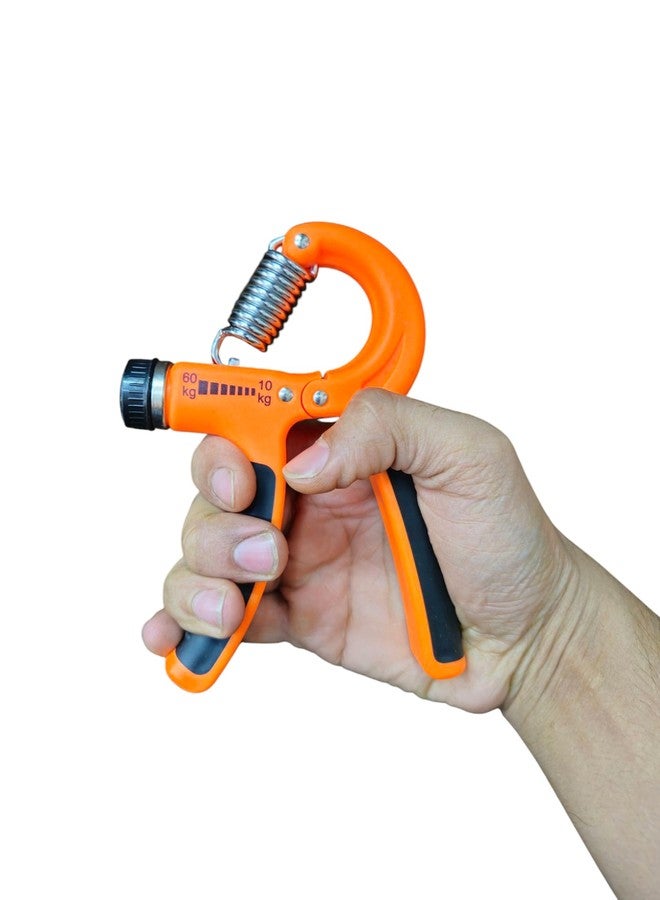 AYN Hand Grip Exerciser Strengthener with Adjustable Counter | Sports Trainer for Wrist, Forearm & Finger Strength | Injury Recovery & Athletes | 60kg Resistance Stress Relief Arthritis - Image 1