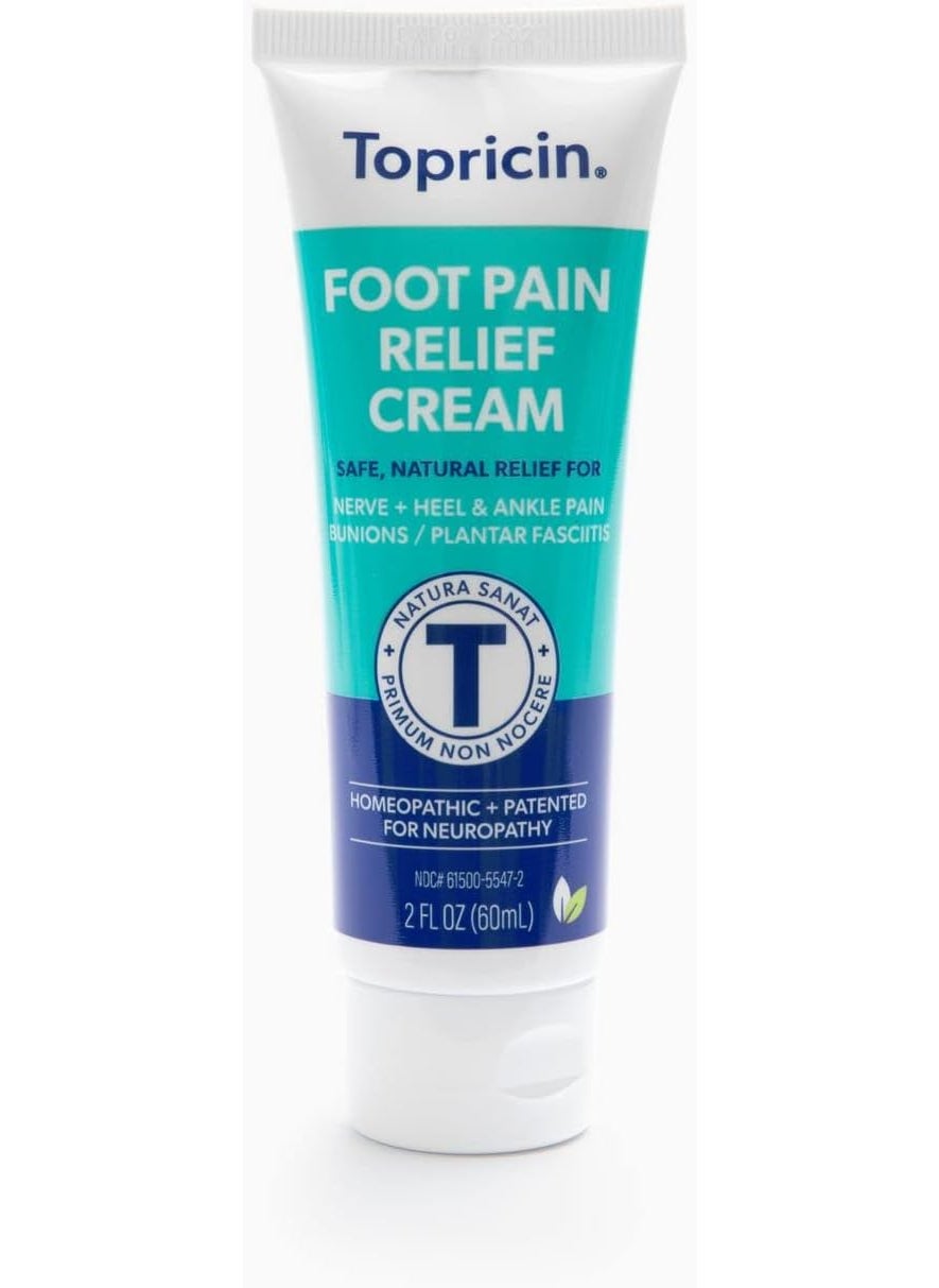 Topricin Topricin Foot Pain Relief Cream, 2 OZ 