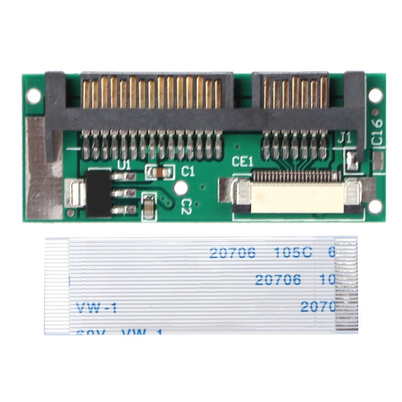 LIF To SATA Adapter Card: PCB Material, Plug And Play - Gigabit Network Card For DOS, Windows, UNIX, Linux Systems - Image 1