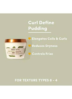 Mizani True Textures Curl Define Pudding Moisturizing & Prevents Frizz With Coconut Oil Paraben Free For Curly Hair 8 Oz  - Image 3