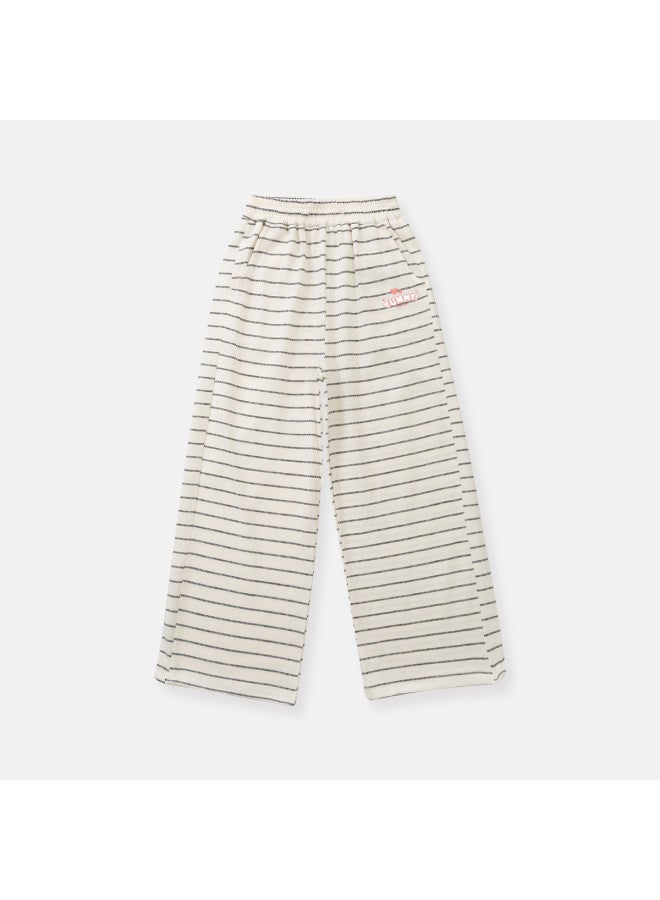 Bumblebee Girls' Pants Summer 2025 New Arrival Stylish Kids Casual Trousers Summer Girls' Wide-leg Striped Pants For Big Girls - Image 4