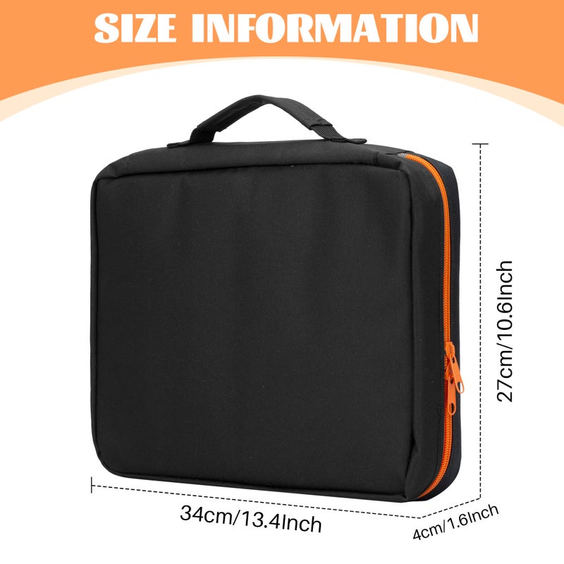 KISLANE Premium Board Game Storage Organizer Case (14 PVC Pouches) - Portable Travel Game Storage Case | Ultimate Dice and Token Holder for Cards, Miniatures, and Catan Components - Image 2