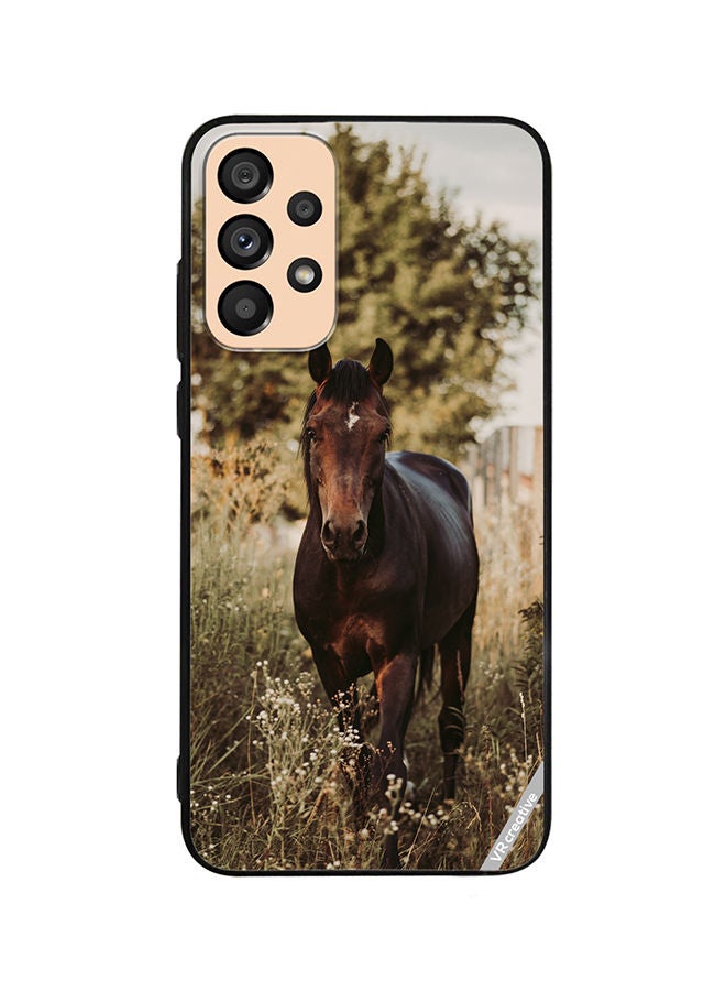 VR CREATIVE Protective Case Cover For Samsung Galaxy A72 Brownie Horse Design Multicolour - Image 1