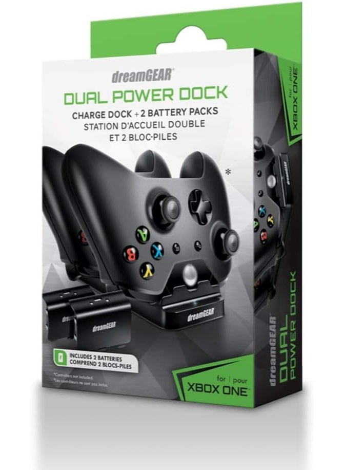 dreamGear Dual Power K Dock Black for Xbox One - Image 5