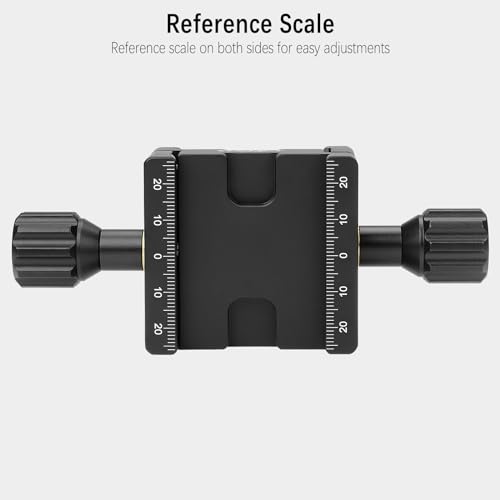 YUEOCT Telescope Mount Dual Dovetail Saddle Clamp for Vixen V Series Dovetail Plate Handle Bar Astronomical OTA Equatorial Head, Female to Female Adapter Base, Support Drop-in Mounting - Image 5
