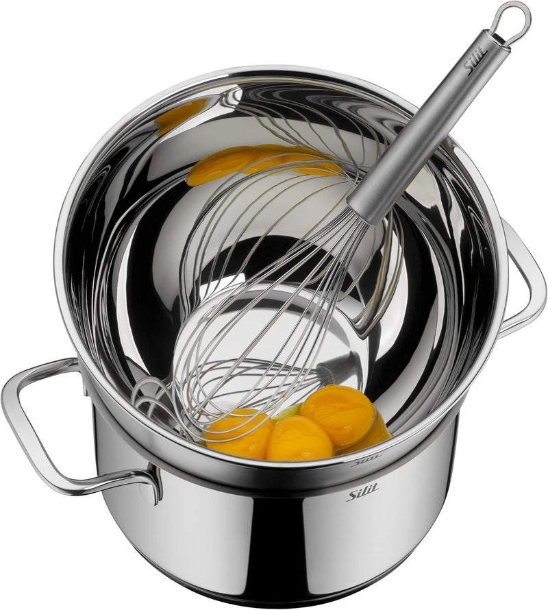 Silit Kitchen Bowl Set 3 Pieces Stainless Steel Bowls Multifunctional Mixing Bowl Stainless Steel Salad Bowl Serving Bowl Stackable - Image 3