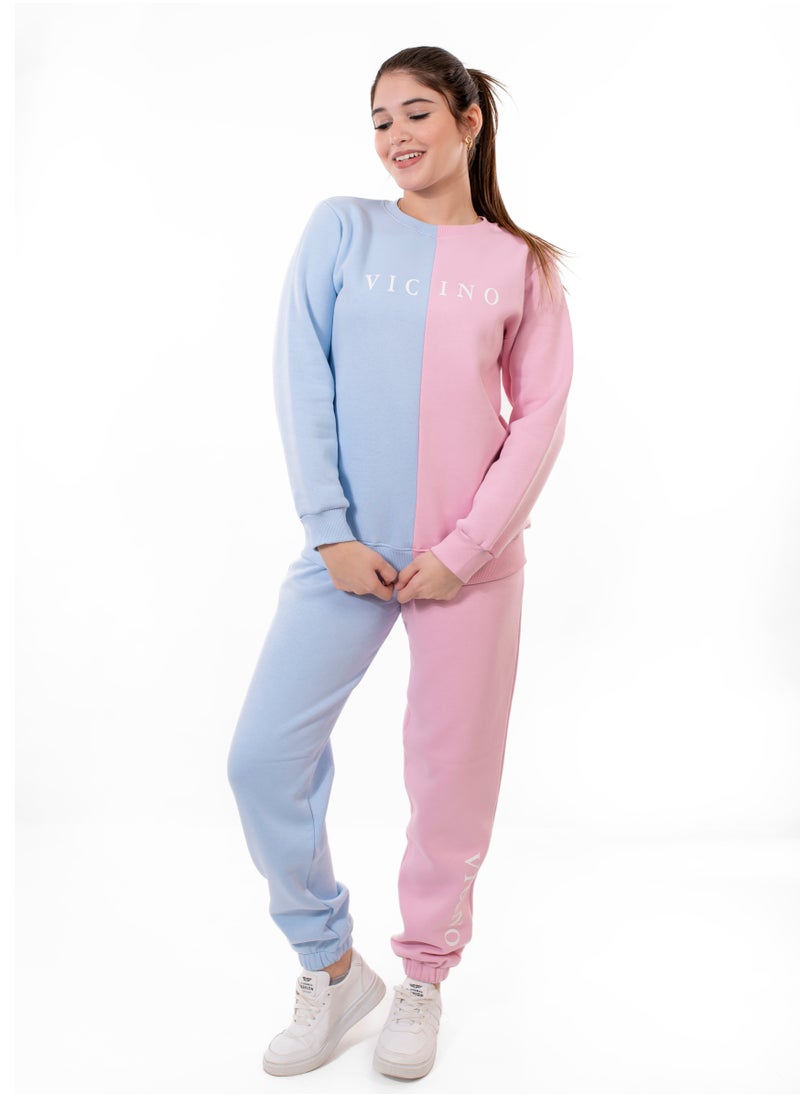 Girls Suit Sweatshirt And Pants - pzsku/Z969842708DD9F0F09B26Z/45/_/1736086091/26b775ea-e2d3-48bf-9a4d-e56b6cf2686e