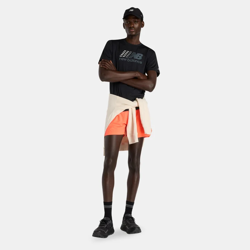New Balance Black Men's Performance T-Shirt for Men | Best Price UAE