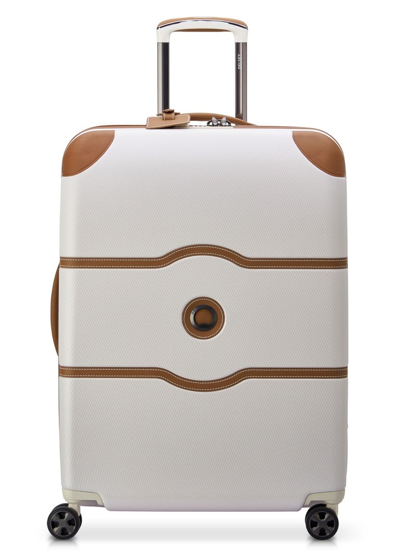 DELSEY Paris Chatelet Air 2.0, 70cm Hardcase 4 Double Wheel Check-In Luggage Trolley Angora  - Image 1