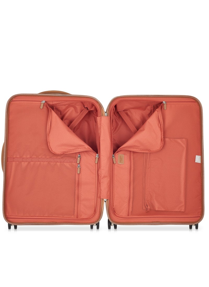 DELSEY Paris Chatelet Air 2.0, 70cm Hardcase 4 Double Wheel Check-In Luggage Trolley Angora  - Image 3