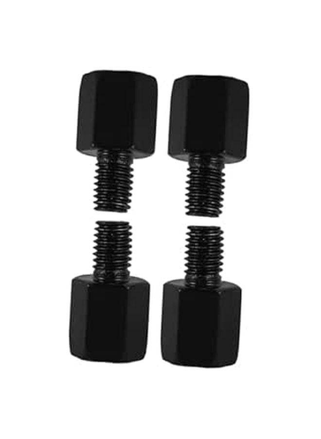 Motorcycle Rearview Mirror Mount Adapter Kit 2 Sets Heightening Bolts Enhanced Visibility - Image 1