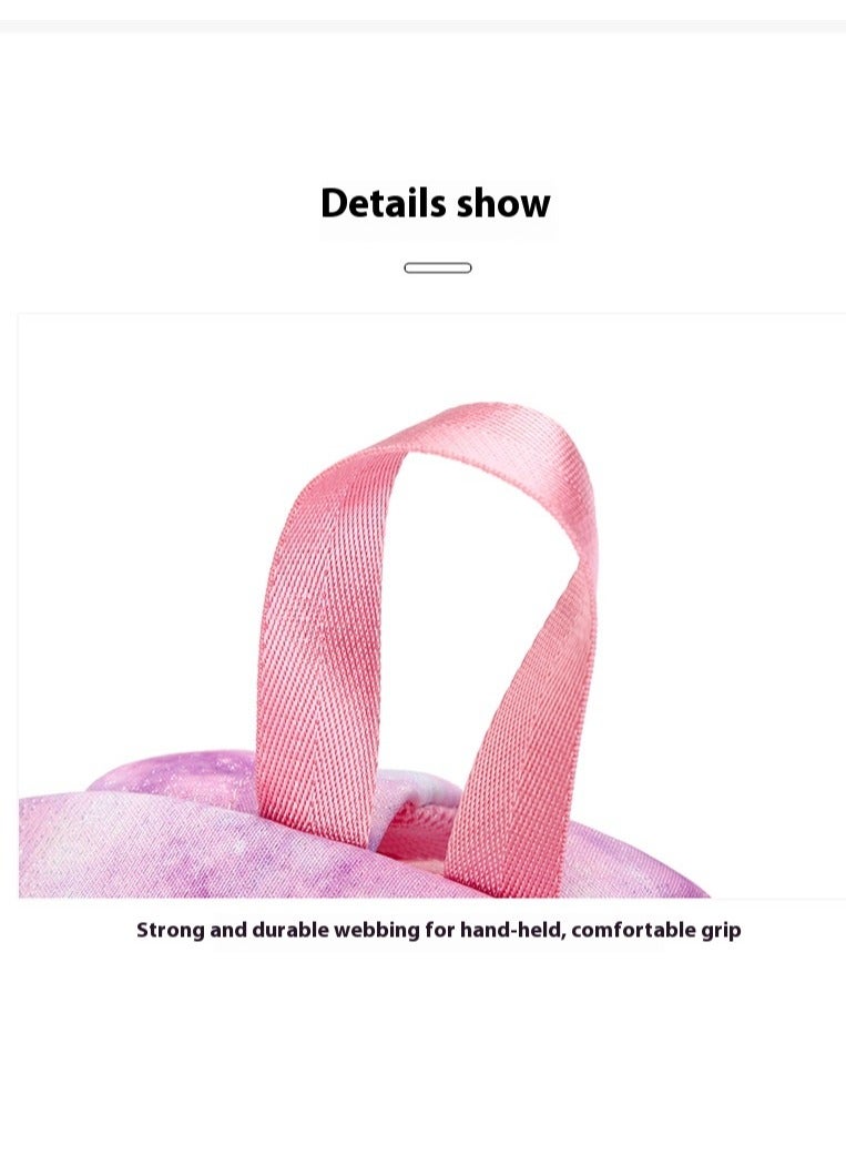 ZWX 3-Piece Starry Sky Graffiti Printed Waterproof Kids Backpack Set - Image 2