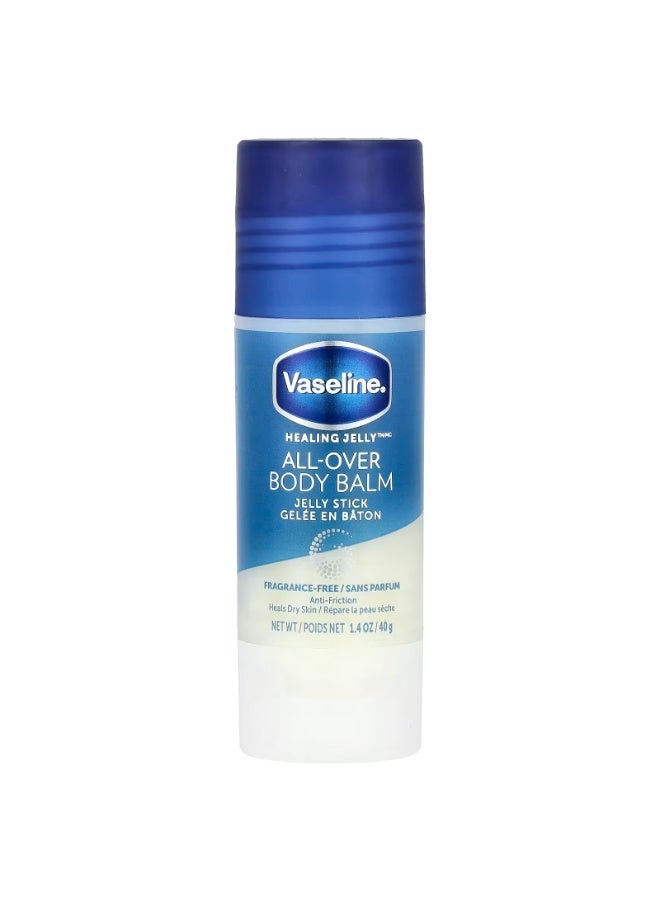 Vaseline Body Balm Stick Anti-Friction For Dry Skin Unscented Targeted Healing for Hard-to-Reach Spots 40g