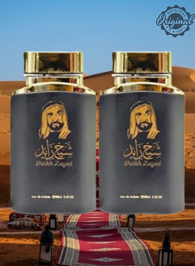 شيخ زايد 2 قطع عطر شيخ زايد 100 مل - Image 1