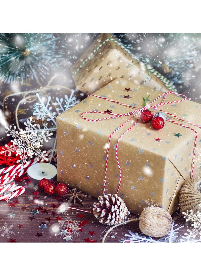 2 Rolls Colored Cotton Rope 200m 2MM Solid Wrapping T Durable Butchers String for Gift Meat Crafts Garden Wedding Decoration Packaging Thread - Image 4