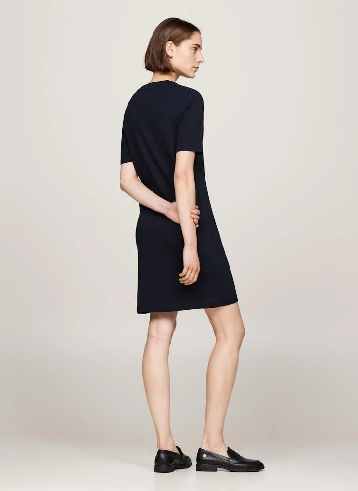 TOMMY HILFIGER Logo Detail Dress