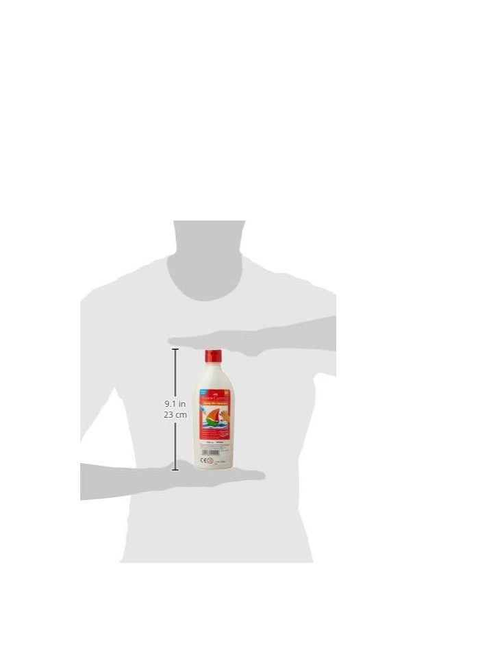 FABER-CASTELL ألوان فابر-كاستل التمبرا الممتعة البيضاء، 144512، 0.5 لتر - Image 2