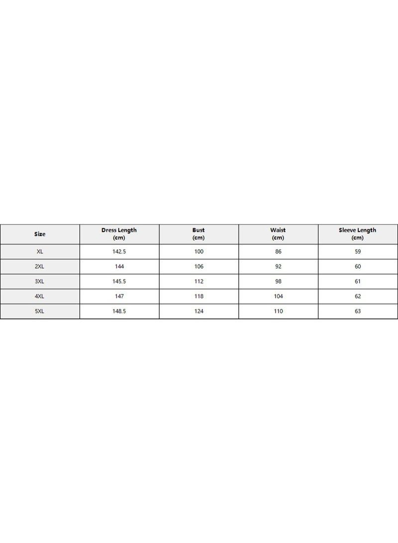 NIBEMINENT Plus Size Dresses Boho Dots Printed Maxi Dress for Women Autumn Long Sleeve Elegant Luxury  Evening Party Club Robe - Image 2