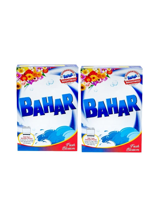 بحر مسحوق غسيل في علبة، قوة فائقة في إزالة البقع ورائحة منعشة، مناسب للغسيل اليدوي والغسيل في الغسالة، (عبوة تحتوي على قطعتين بوزن 625 جرام لكل قطعة) - Image 1