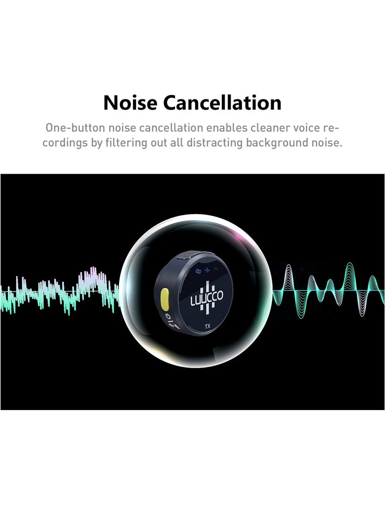 LUUCCO AirWave K1 Wireless Lavalier Microphone Lighting for Iphone Lapel Mic for Vloging Interviews and Live Streaming - Image 4