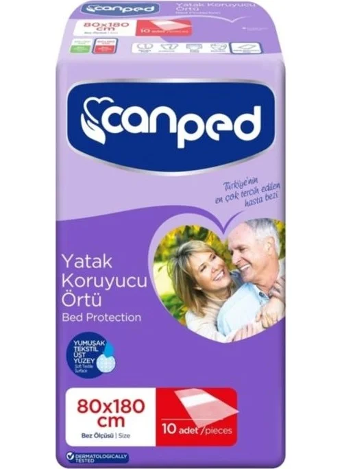 CANPED Mattress Protector 80x180 Cm 10 Pieces