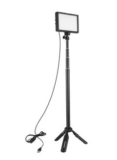 Arabest Led Photo Fill Light Dimmable 5600K,Color Filter with Adjustable Stand,15W 220V Portable Studio Lights for Photoshoot, Photography Video Lighting for Video Recording Streaming Filming  - Image 1