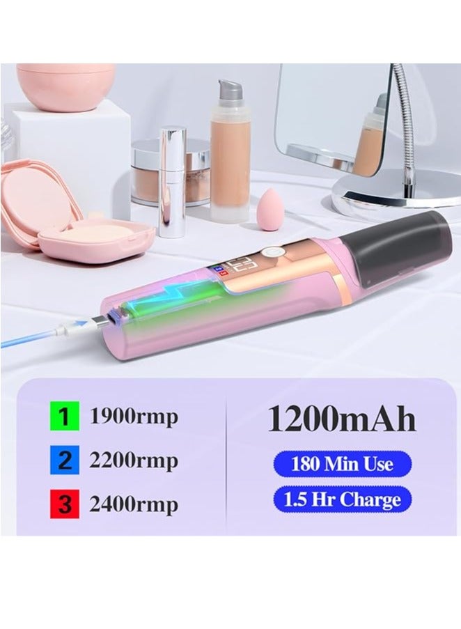 Pedicure Wand, Electric Callus Removers for Feet Rechargeable, Flawless Pedi Electric Feet Callus Remover for Dry Cracked Heels, Calluses, Dead Skin and Foot Care - Image 2