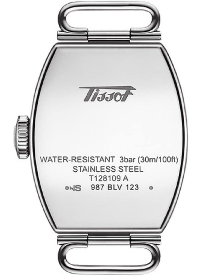 TISSOT Women's Analogue Swiss Quartz Watch with Leather Strap T1281091628200  - Image 3