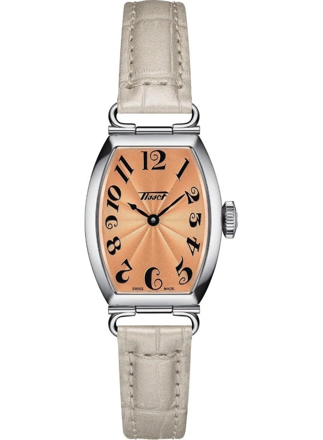 TISSOT Women's Analogue Swiss Quartz Watch with Leather Strap T1281091628200  - Image 1