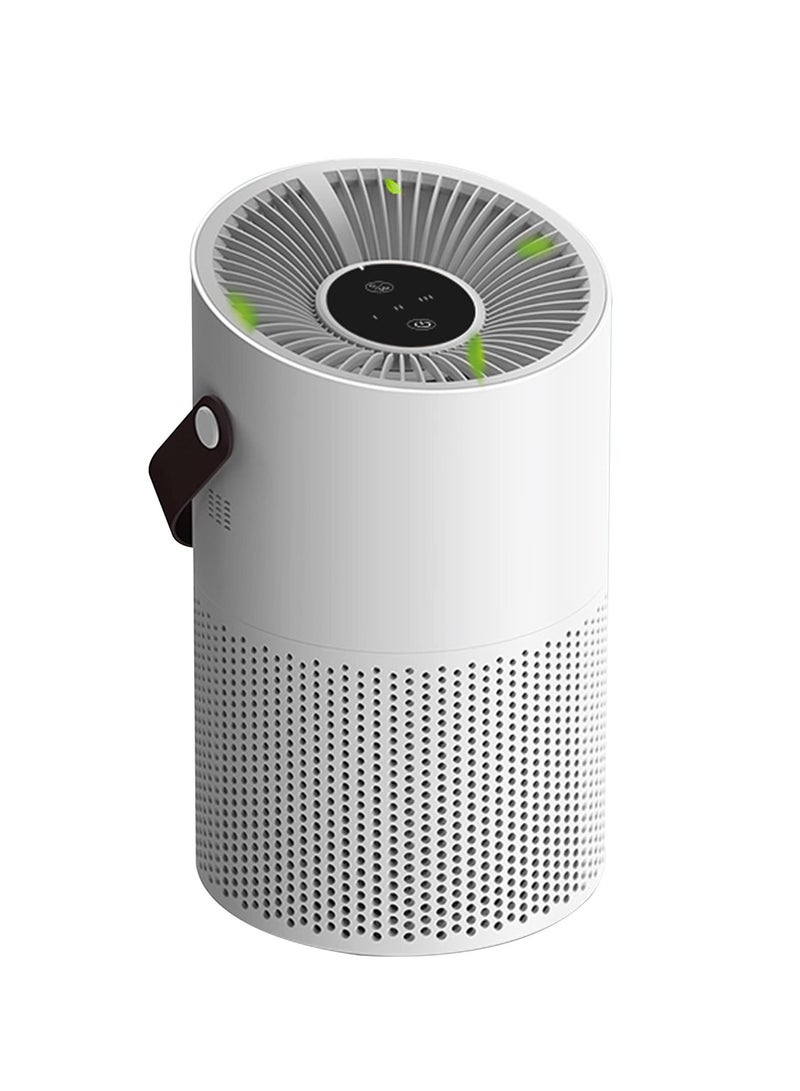 Arabest Air Purifier, USB 360° HEPA Air Filter Cleaner with 3 Speed & Low Noise,Remove 99.97% Dust Pollen Pet Dander Hair Smell, Purifies Max up to 71m²/H, for Bedroom Home Office - Image 1
