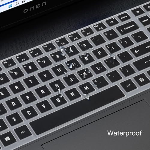RAYA Keyboard Cover for HP OMEN 15, HP OMEN 16 & HP OMEN 17 Gaming Laptops (Black) - Image 3