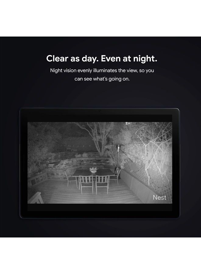 Google Nest Cam Outdoor 2-Pack - 1st Generation - Weatherproof Outdoor Camera - Surveillance Camera with Night Vision - Control with Your Phone - Image 5