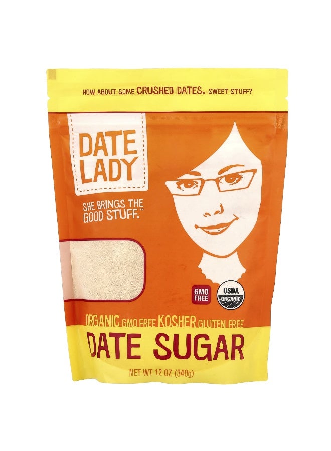 Date Lady, Date Sugar, 12 oz (340 g) - Image 1