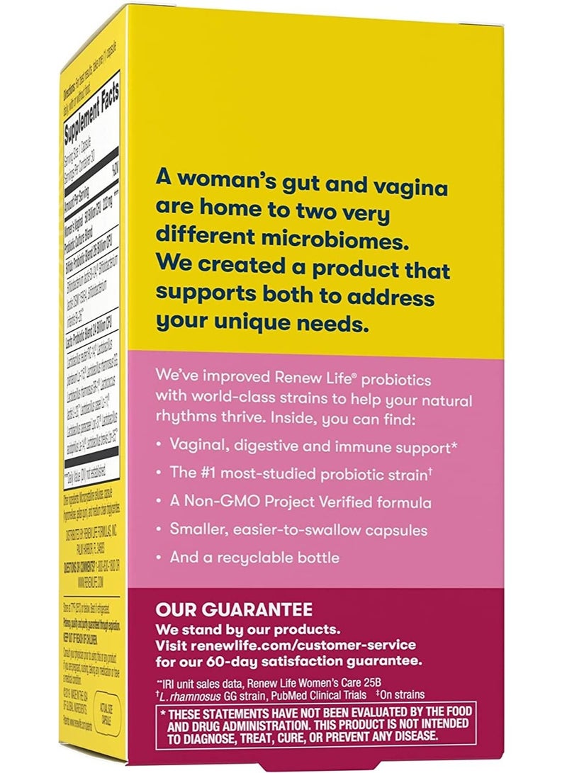 Renew Life Probiotic Ultimate Flora Vaginal Care 50B  30 Count - Image 2