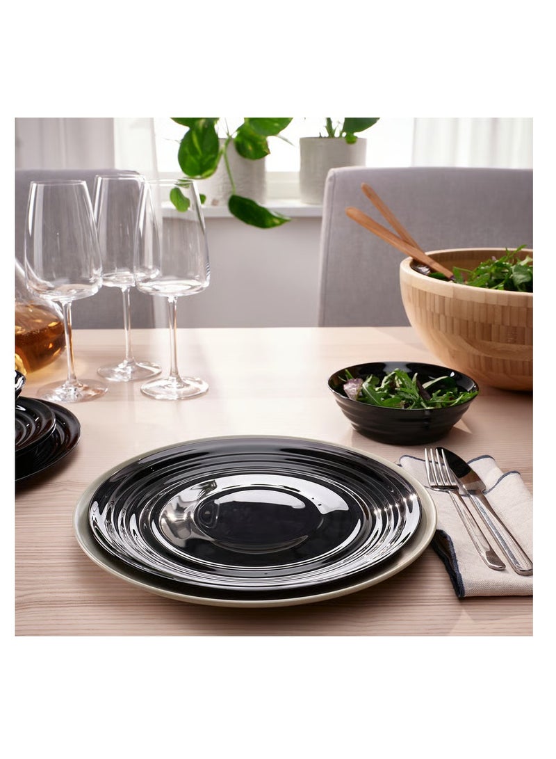 آيكيا فراكتا صحن أسود 24 سم - Image 3