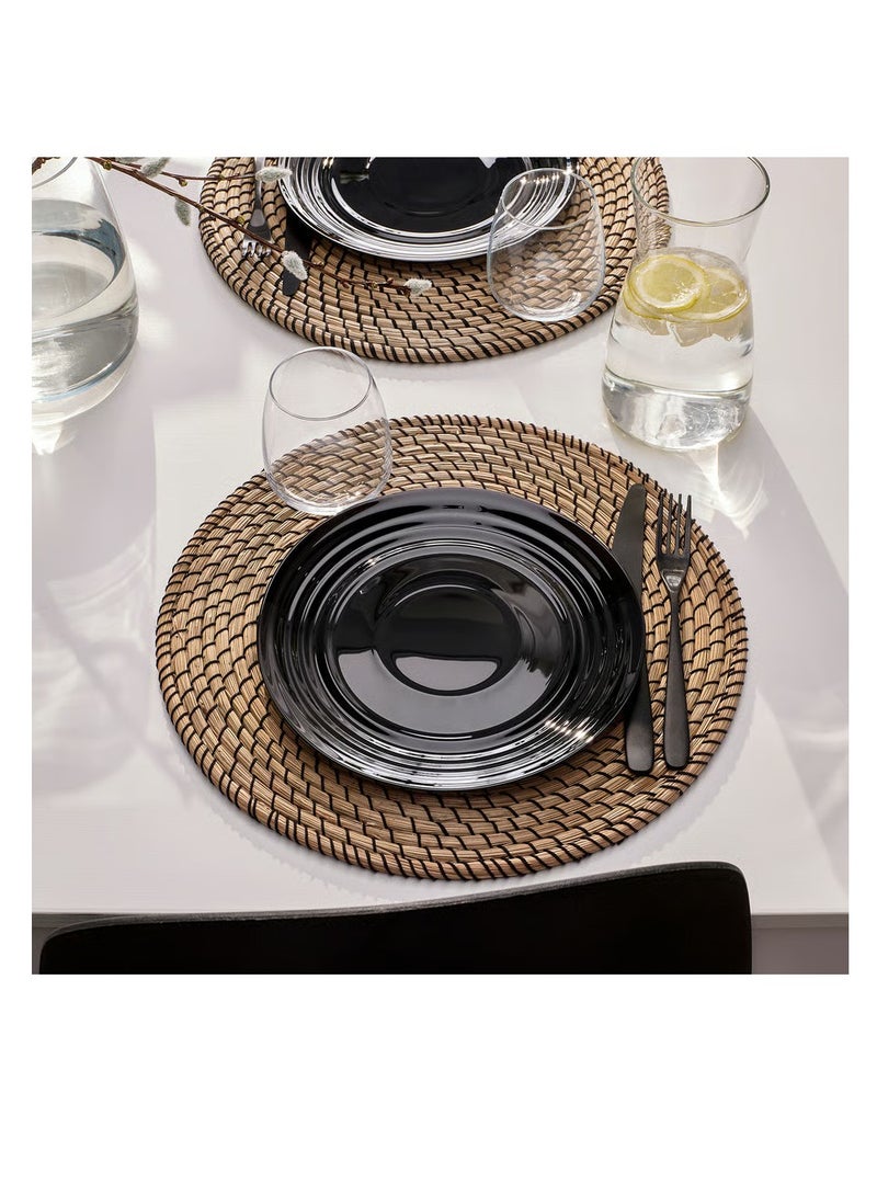 آيكيا فراكتا صحن أسود 24 سم - Image 2