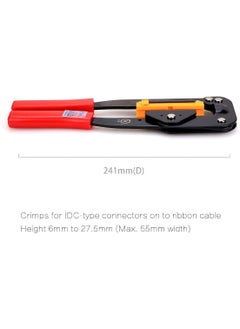 Generic Gilhot Manual Crimper stripping plier tool for wire and cable upto 40 Pin to 60 pin Ribbon Cable Connector  - Image 5