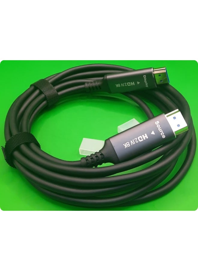 كابل HDMI 2.1 من الألياف الضوئية بدقة 8K بطول 3 أمتار - Image 1