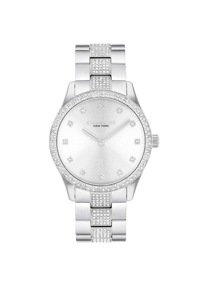 COACH COACH WATCHES ROUND ANALOG UNISEX'S SILVER CASE WATCH - 14400033  - Image 2