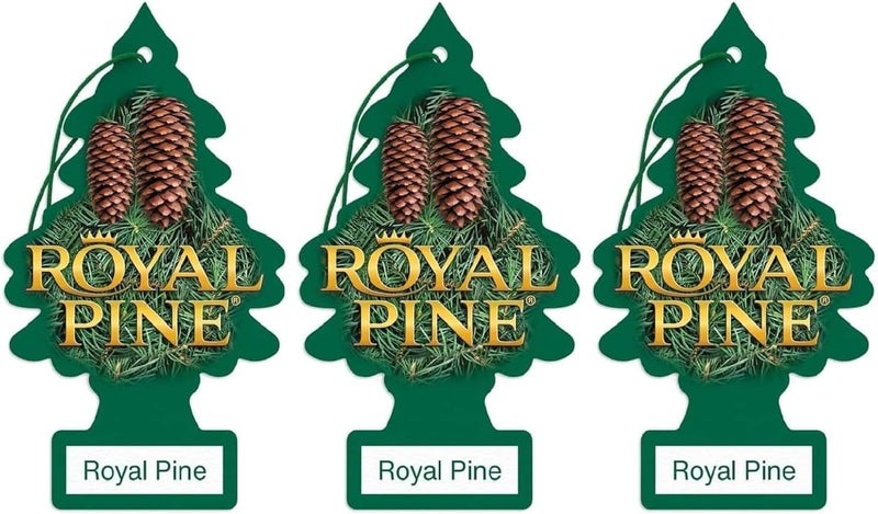 Little Trees Royal Pine Air Freshener - 3 Pack - Image 2