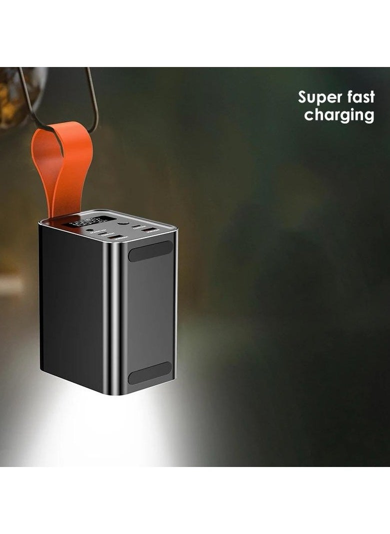 Generic - KG600 60000 mAh Portable Powerbank with 5 Output and 2 Input 120W PD Charging - Image 1