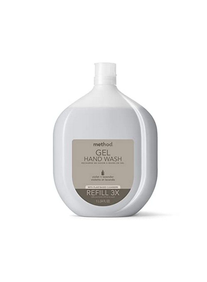 Method Premium Gel Hand Wash Refill Lavender + Violet 34 Ounce 1 Pack Packaging May Vary - Image 1