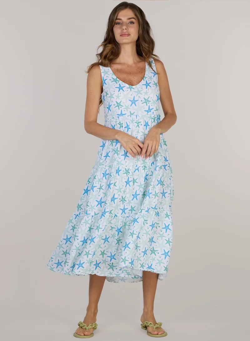 Elegance Full Sea Stars Dress