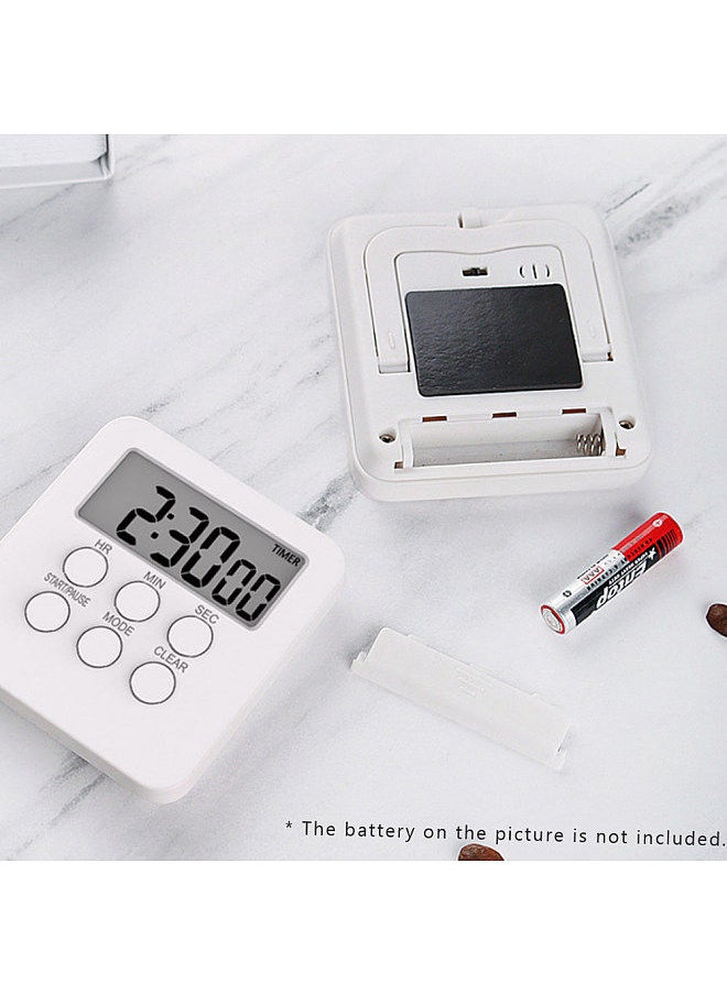 Generic - Digital Timer Clock Magnetic Cooking Countdown Alarm 24 Hours with LCD Screen Mute Mode for Studying Sports Office Classroom Library - Image 1