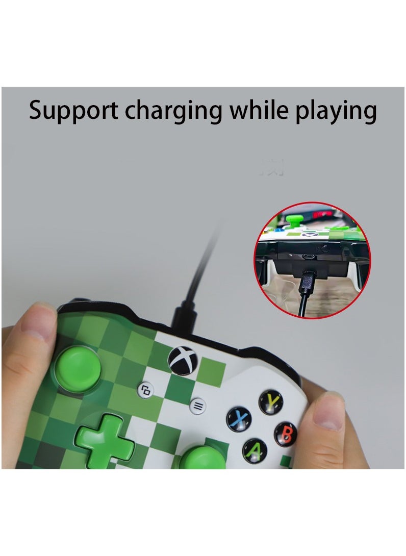 أوليون - مجموعة بطاريات مفاتيح اللعبة AOLION XBOX ONE باللون الأسود: سعة كبيرة، طرق شحن متعددة، الشحن أثناء اللعب. حزمة بطاريات متوافقة مع XBOX ONE/XBOX ONE S/XBOX ONE/XBOX ONE Elite/XBOX Series S/X، 2 حزم بطاريات قابلة لإعادة الشحن مع كابل الشحن و4 أغطية بطاريات. كابل الشحن من النوع - C. - Image 1