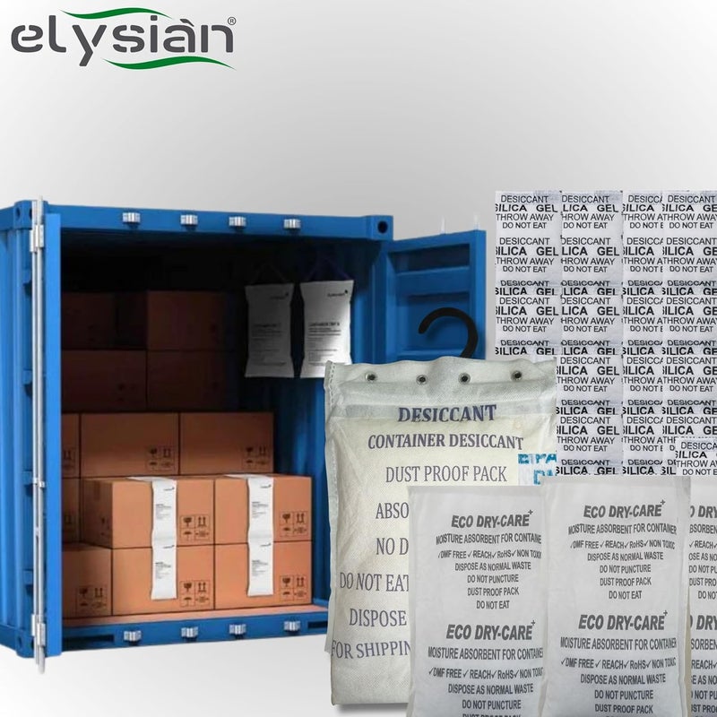 Elysian حاويات إليسيان لامتصاص الرطوبة هلام السيليكا المعلقة شحن حاويات امتصاص الرطوبة عالية الامتصاص 5 كجم - Image 3