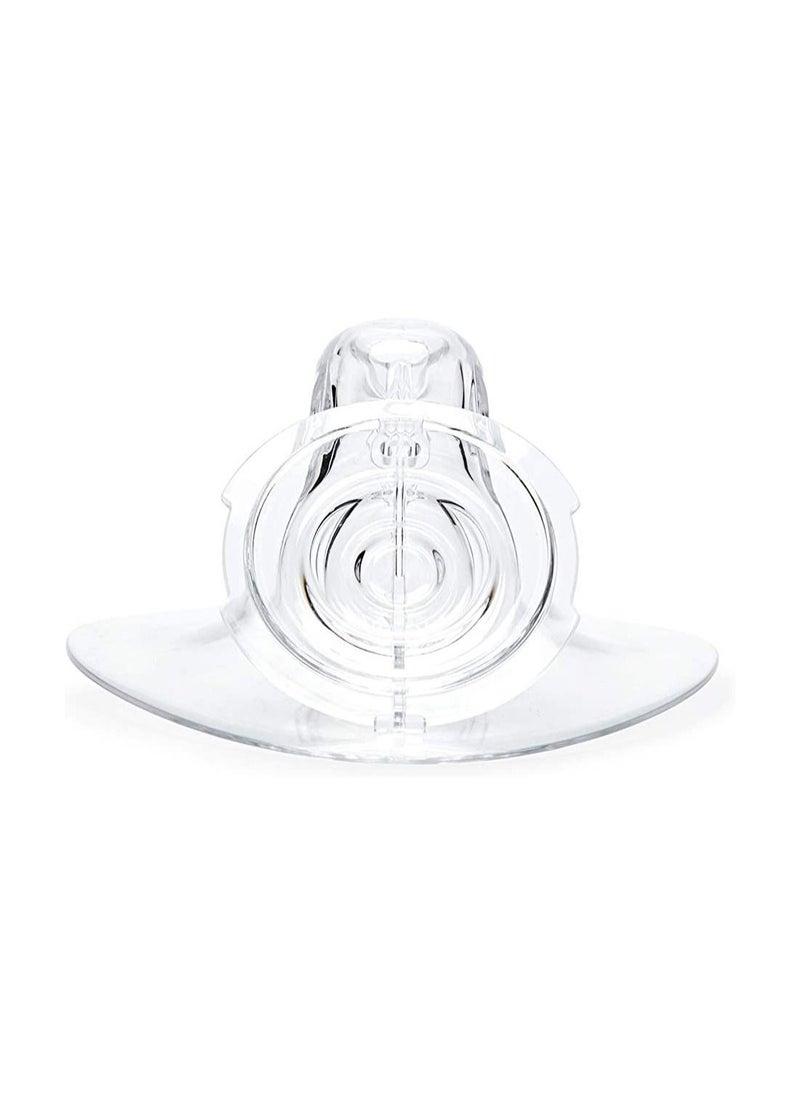 elvie - Pump Breast Shields 24mm 2 Pack Nipple Shields for Expressing Breast Milk Baby Breastfeeding Accessories for Electric Breast Pump BPA Free Breast Shields Nursing Bra Compatible - Image 1